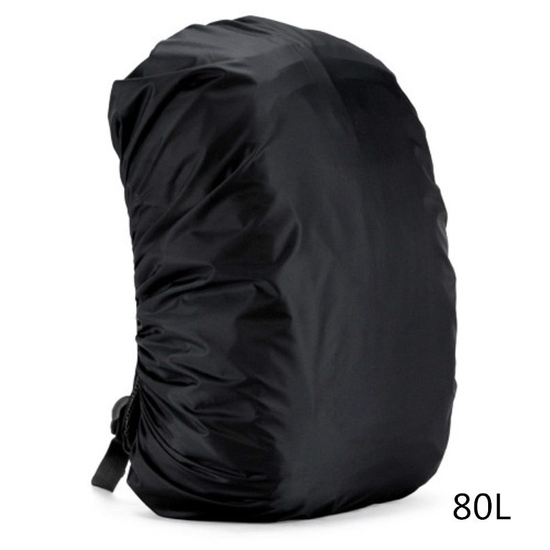 35-80L Waterproof Backpack Rain Cover, Dustproof Cover For Backpack,Rainproof Cover Outdoor Camping Hiking Climbing Bag Raincover