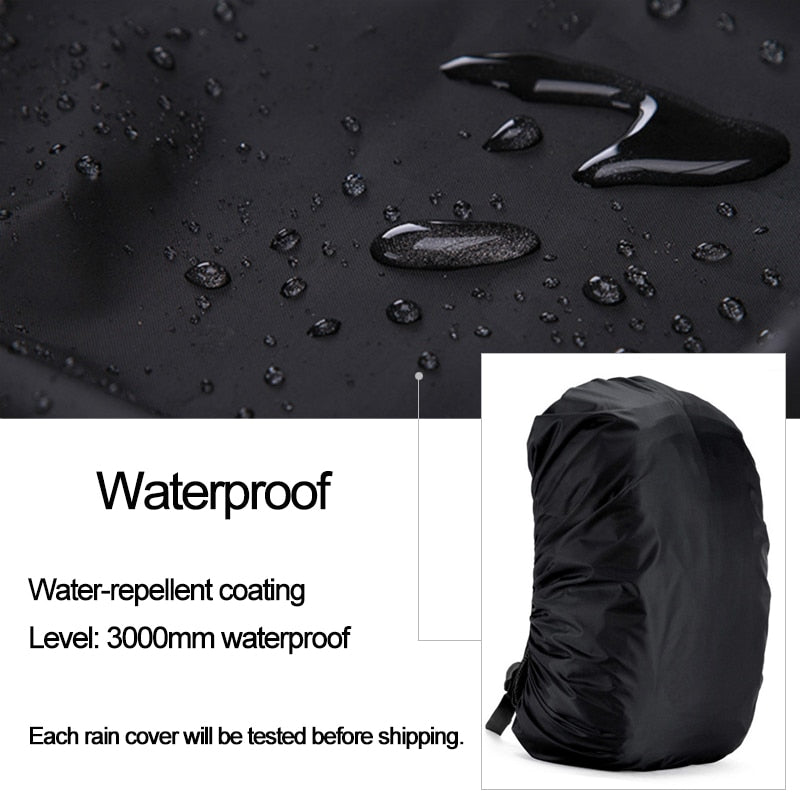 35-80L Waterproof Backpack Rain Cover, Dustproof Cover For Backpack,Rainproof Cover Outdoor Camping Hiking Climbing Bag Raincover