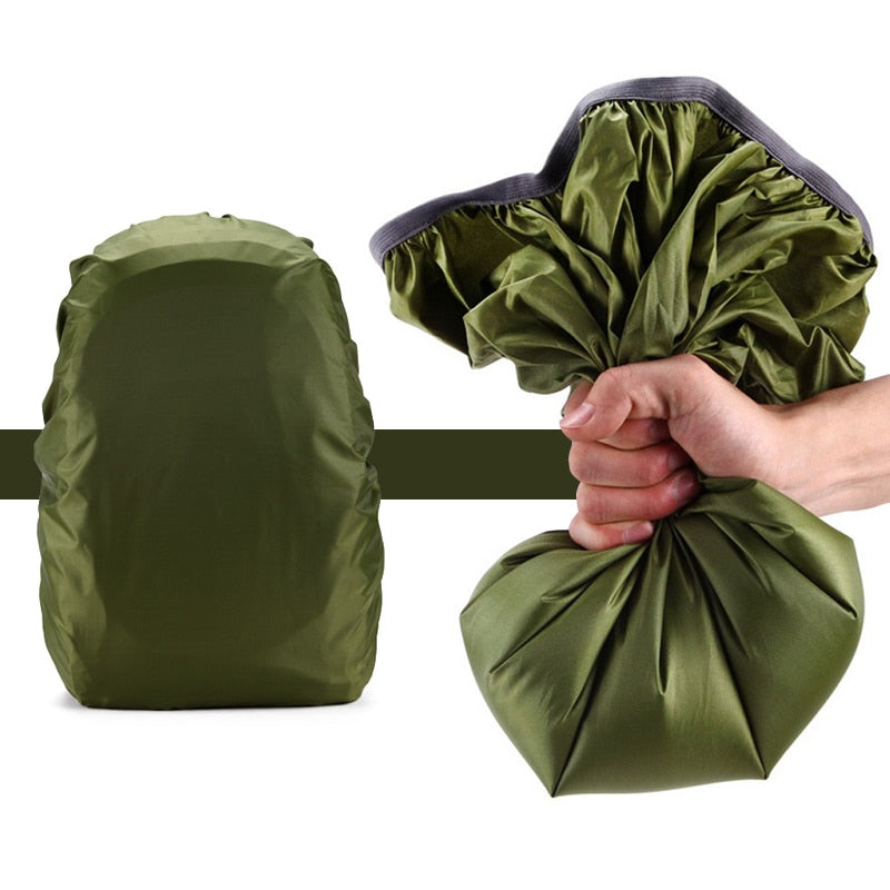 35-80L Waterproof Backpack Rain Cover, Dustproof Cover For Backpack,Rainproof Cover Outdoor Camping Hiking Climbing Bag Raincover