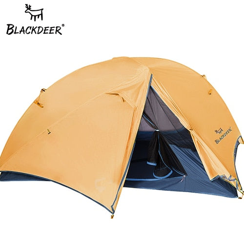 2 Person Upgraded Ultralight Tent 20D Nylon Silicone Coated Fabric Waterproof Tourist Backpacking Tents outdoor Camping 1.47 kg