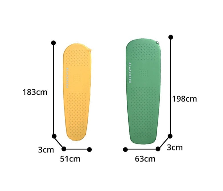 Light Self-inflating Sleeping Pad Foam Ultra-light Mattress for Camping Hiking Backpacking Insulated Mat